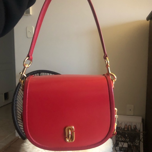 Marc Jacobs “The Saddle” in geranium - Picture 9 of 12